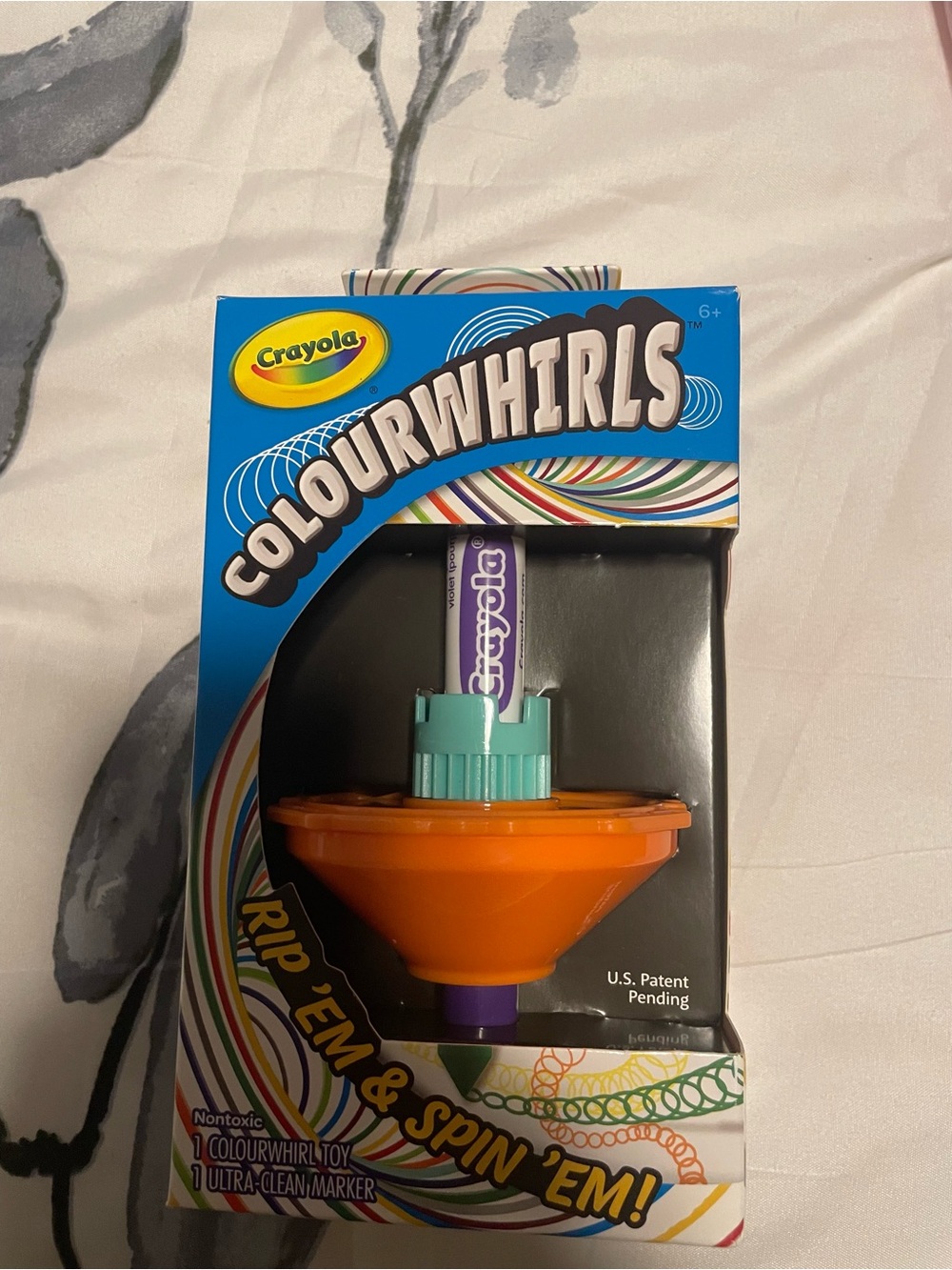 Brand new Crayola Colourwhirls hard to find orange summer fun